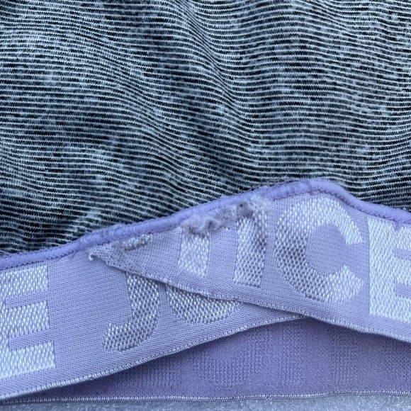 Justice Active Girls Training Sports Bras Set Of 2 Size 28 Mint Green & Purple - Picture 4 of 7